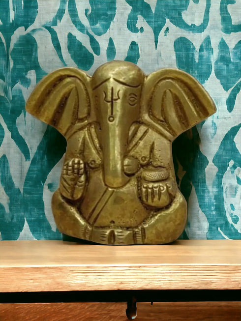 Tamas Brass Ganesha Statue for Temple