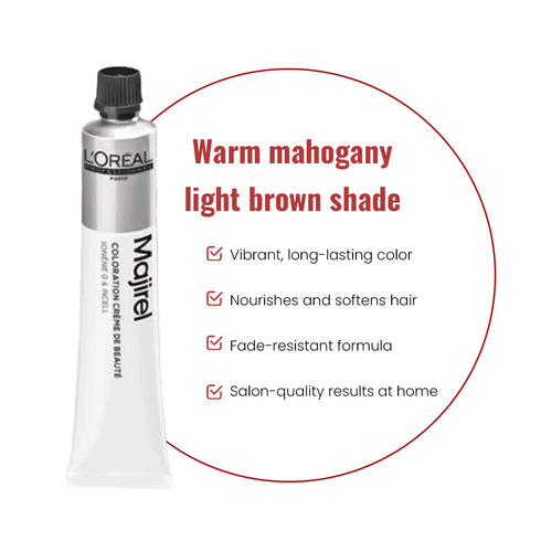 L'Oreal Professionnel Majirel 5.5 Mahogany Light Brown Permanent Hair Colour 50ml