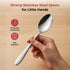 Vinod Florence Stainless Steel Baby Spoon Set of 12 Piece Heavy Gauge Steel Mirror Finish Rust Free Tough Strong and Durable