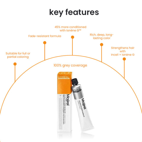 L'Oreal Professionnel Majirel 5.3 Light Brown With Gold Permanent Hair Colour 50ml