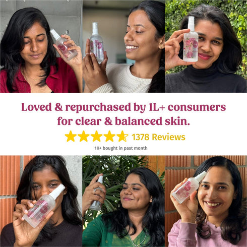 Vilvah Store Rose Water Facial Toner