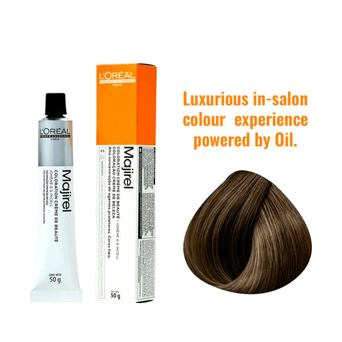 L'Oreal Professionnel Majirel 7.3 Blonde With Gold Permanent Hair Colour 50ml