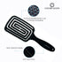 Colors Queen Rectangular Hair Brush | 1 PC