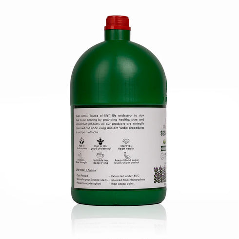 Jivika Naturals Cold Pressed Sesame Oil