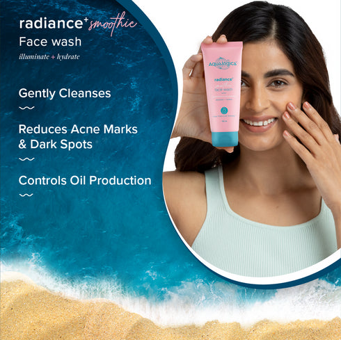 Aqualogica Radiance+ Smoothie Face Wash