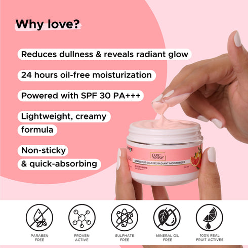 PureSense Grapefruit Squeeze Radiant Moisturizer