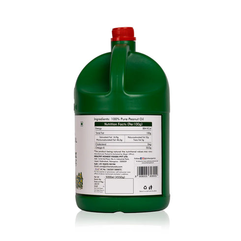 Jivika Naturals Cold Pressed Peanut Oil
