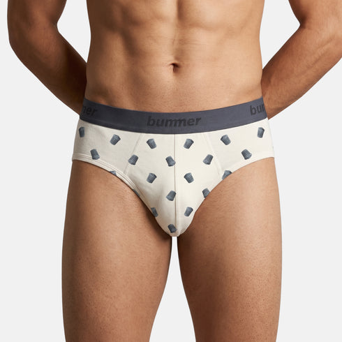 Bummer Cotton Stretch Brief - Clank