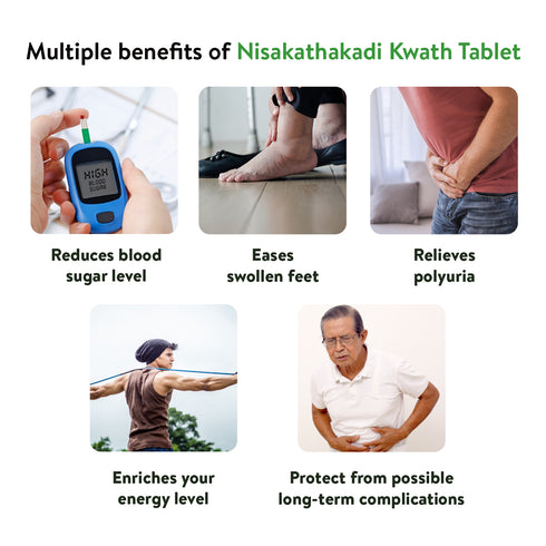 Kerala Ayurveda Nisakathakadi Kwath Tablet