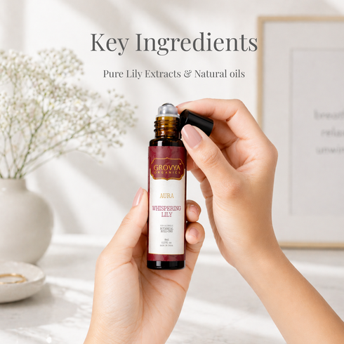 Jeena Sikho Grovya Organics Aura Whispering Lily Roll On