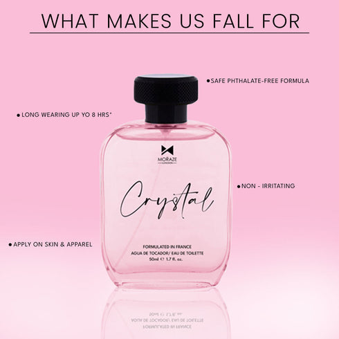 Moraze Cosmetics Crystal perfume for Women
