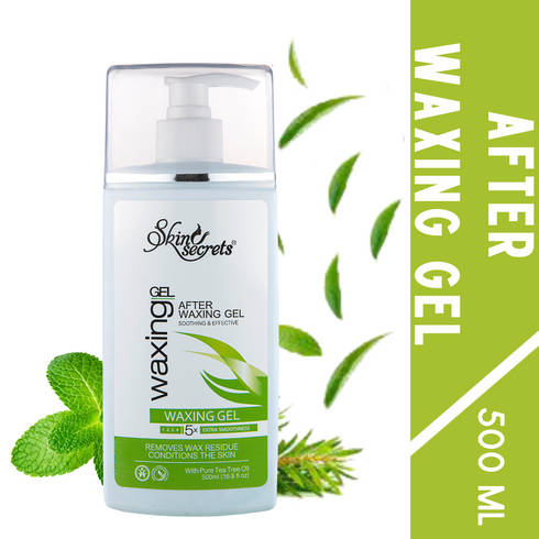 Skin Secrets After Waxing Gel with Tea Tree Oil & Lavender Oil