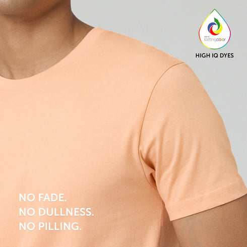 XYXX Pace Combed Cotton T-shirts Peach Blush