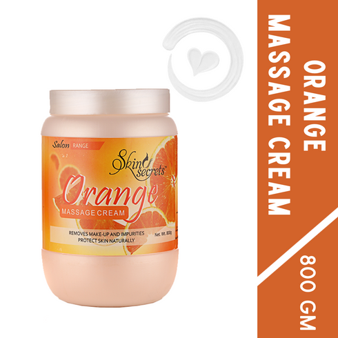 Skin Secrets Orange Massage Cream with Orange Oil
