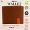 Vhaanfootwear Style Guardian Premium NAPPA Leather Wallet with RFID Protection for Men Tan