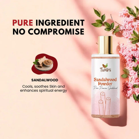 Tvishi Skincare Sandalwood Powder