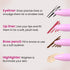 Milagro Beauty On The Go 4 in 1 Makeup Pen