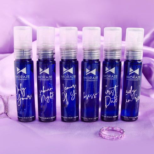 Moraze Cosmetics Long Lasting Pack of 6 Perfume Set