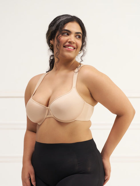 UNDERNEAT Perfect Coverage Bra - Beige