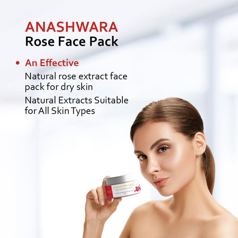 BIO RESURGE LIFE Anashwara Glow Rose Face Pack