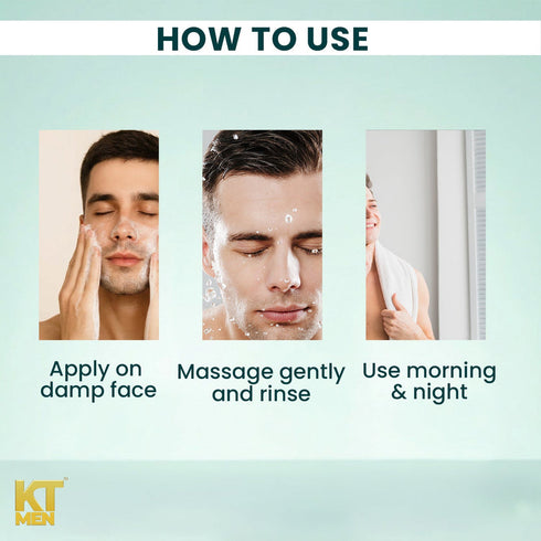 KT Men Cocktail 2 edition Oil Clear Face Wash