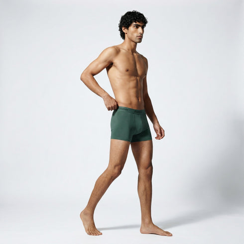 Bummer Cotton Stretch Trunks - Cedar