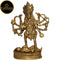 Tamas Brass Maa Kali Hindu Goddess Statue(Golden)