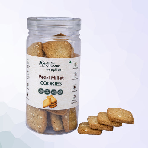 Ansh Organic Pearl Millet Cookies | Bajra Cookies