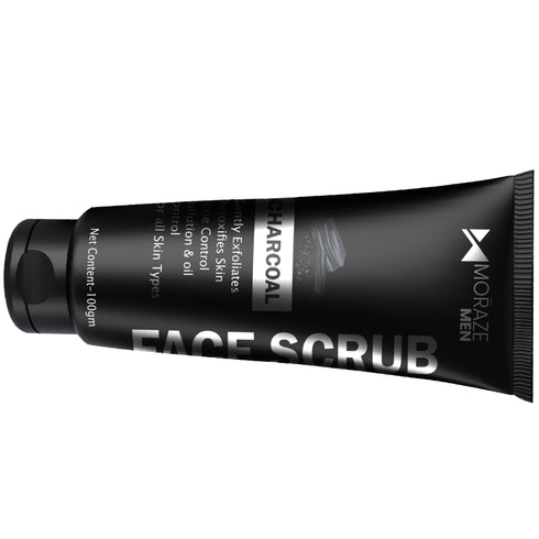 Moraze Cosmetics Men Activated Charcoal Face Scrub
