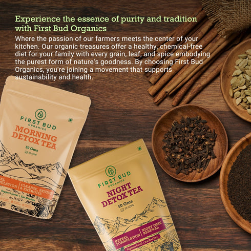 First Bud Organic Detox Tea Combo