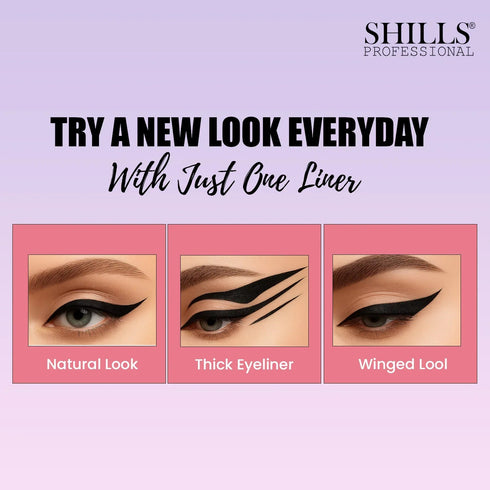 Shills Professional Versatile 3D Liquid Eyeliner