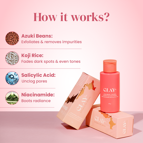 ClayCo Exfoliating Azuki Beans & Koji Rice Foaming Enzyme Powder