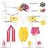 Raj Fancy Dresses Krishna Dress for Kids, Baby Krishna Dress for Janmashtami with Krishna Mukut