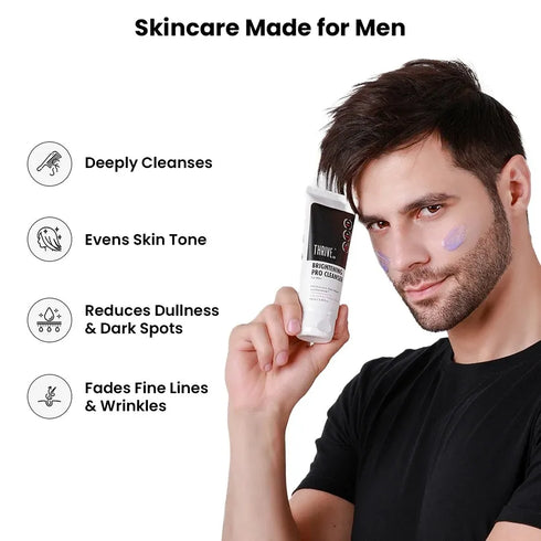 Thriveco Brightening PRO Cleanser For Men