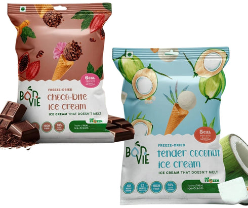 Bonvie Snacks Chocolate-Tender-Coconut (Combo)