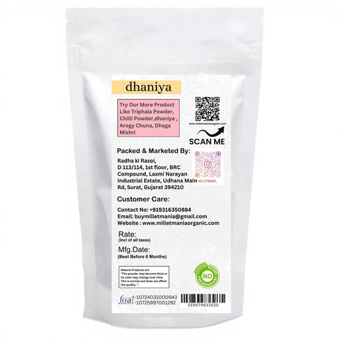 Millet Mania Organic Dhaniya