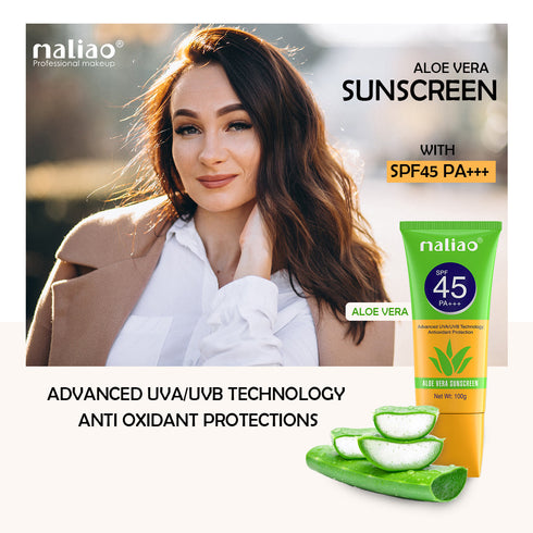 Maliao Aloe Vera Sunscreen SPF 45 PA+++