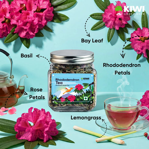 Kiwi Himalayan Rhododendron Herbal Tea