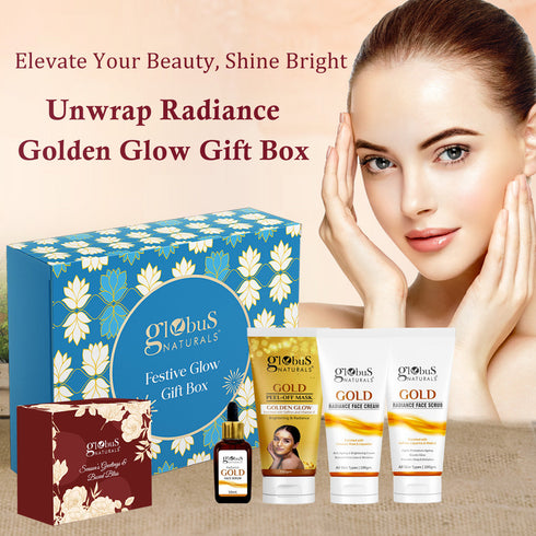 Globus Naturals Gold Radiance Skincare Gift Box