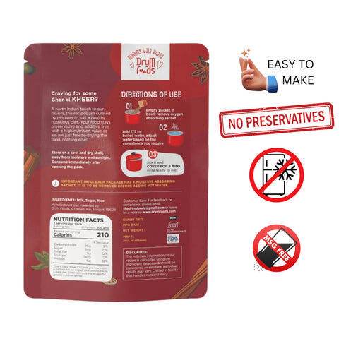 Drym foods Rice Kheer