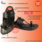 Vhaanfootwear Black Pure Leather Kapashi kolhapuri chappal for Men by Vhaan