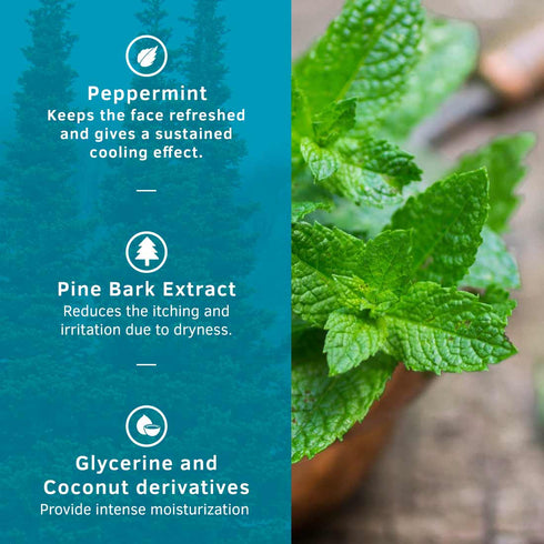 Ustraa Face Wash Mint Cool - For Dry Skin