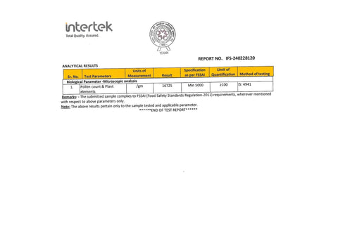 First Bud Organics Pahadi Honey