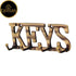 Tamas Brass Key Letter Shaped Key Holder (Brown)