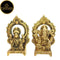 Tamas Brass Laxmi Ganesha Murti Decorative Showpiece