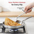 Vinod Stainless Steel Queens Palta Spatula Heavy Gauge Steel Easy to Clean Dishwasher Safe Rust Free No 1