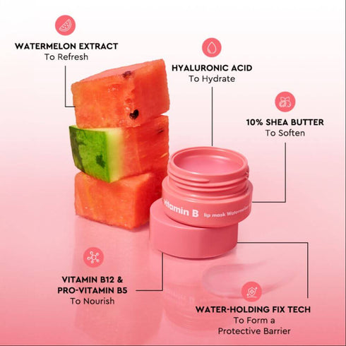 The Face Shop Vitamin B lip mask Watermelon