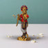 Brass Krishna Stone Idol 2.168Kg