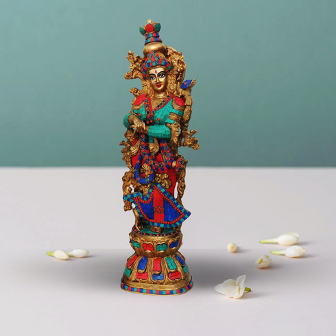 Brass Radha Ji Statue 16.67Kg