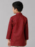 Ramraj Cotton Boys Fantastic Kurtha Full Sleeves Maroon FS7